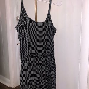 striped cover up, romper